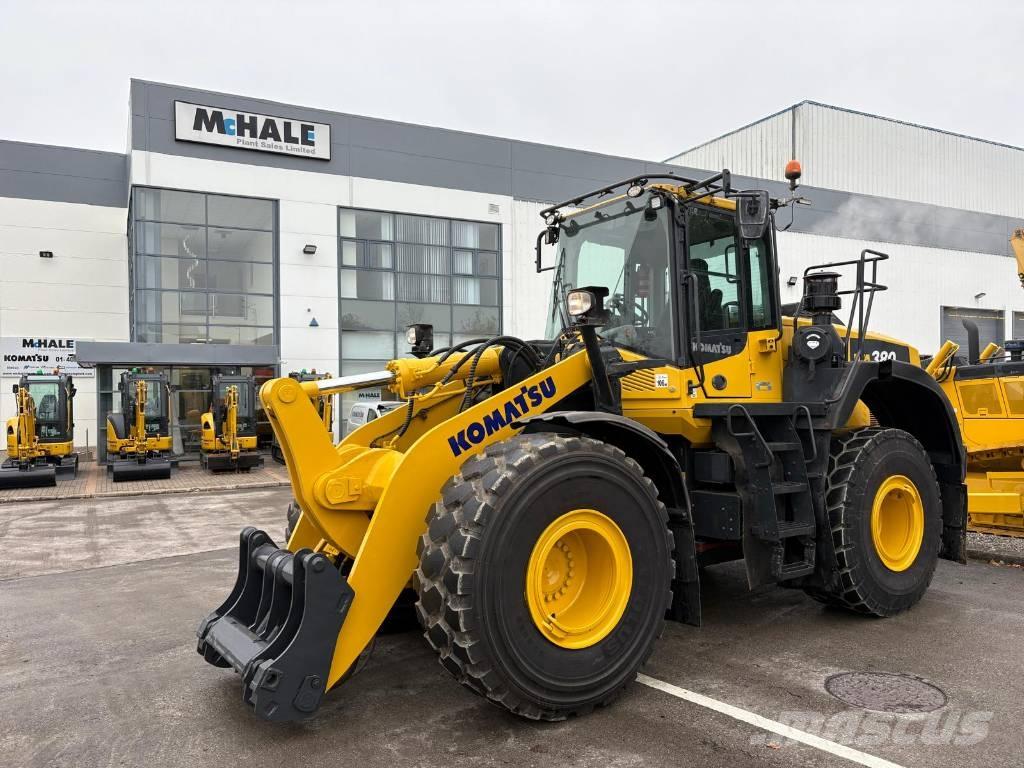 Komatsu WA380-8 Gumikerekes homlokrakodók