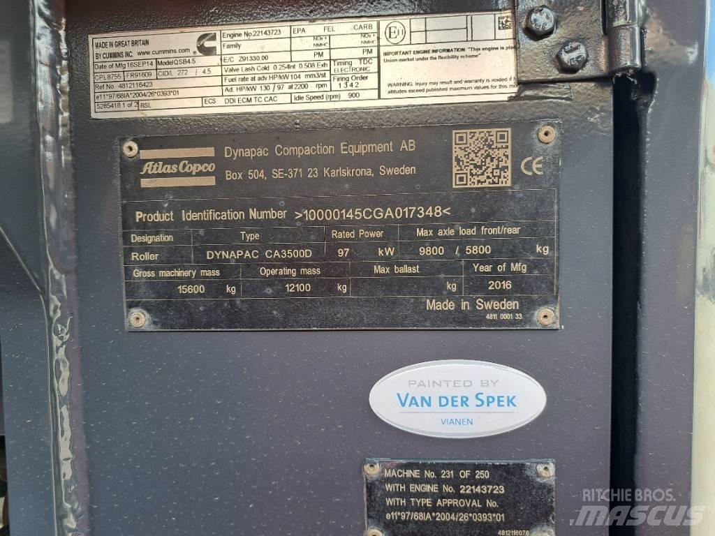 Dynapac CA3500D Egydobos hengerek