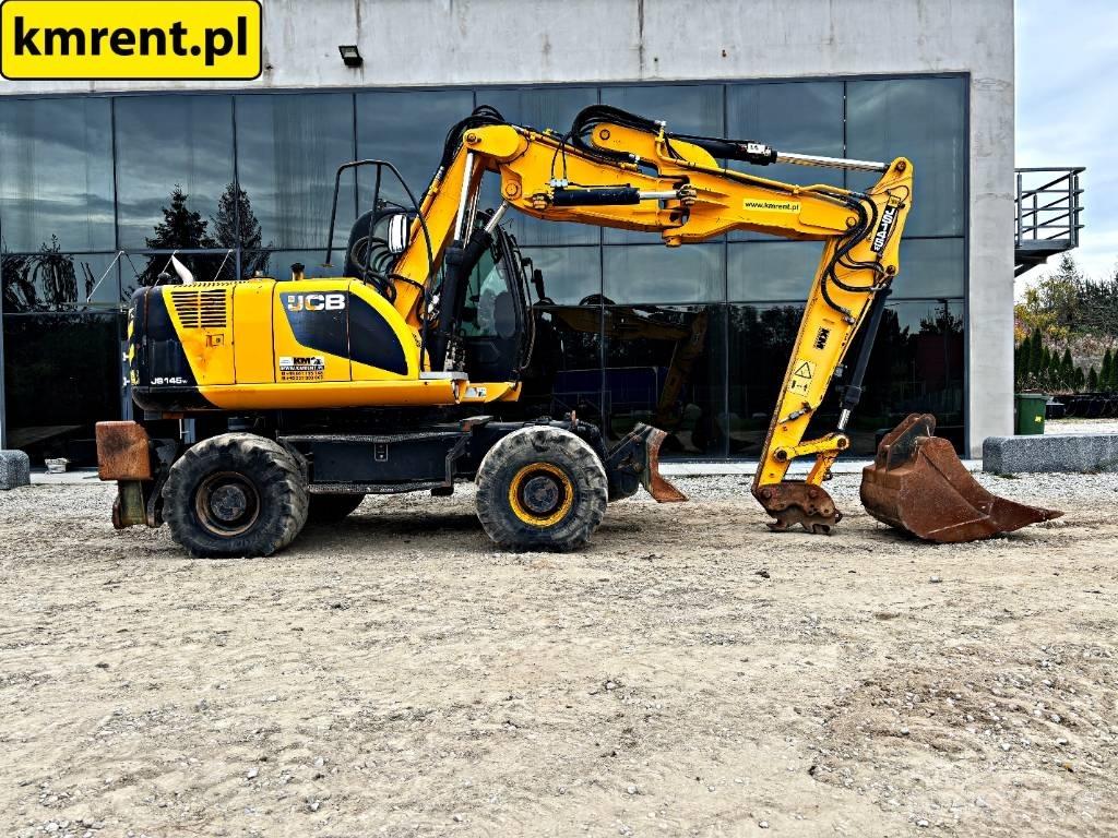 JCB JS 145 W Gumikerekes kotrók