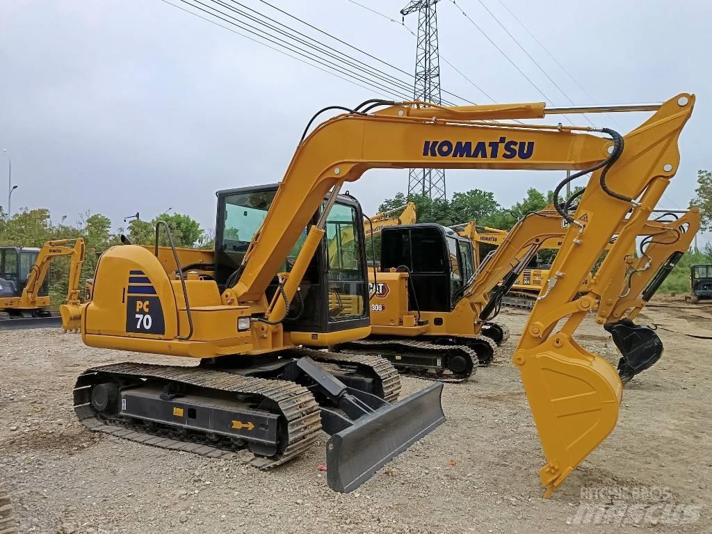 Komatsu PC 70 Lánctalpas kotrók