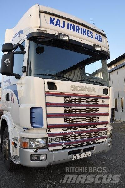 Scania 124 6X2 470 Konténer keretes / Konténeres teherautók