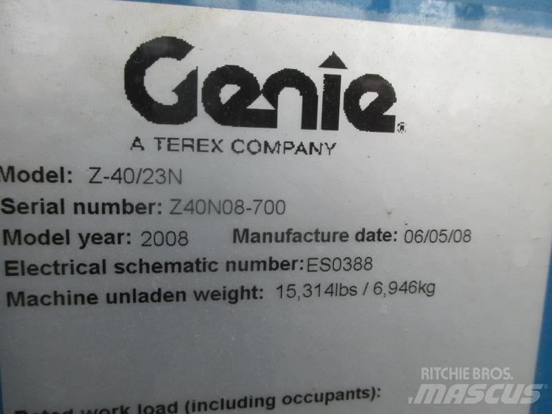 Genie Z 40/23 N Karos emelők