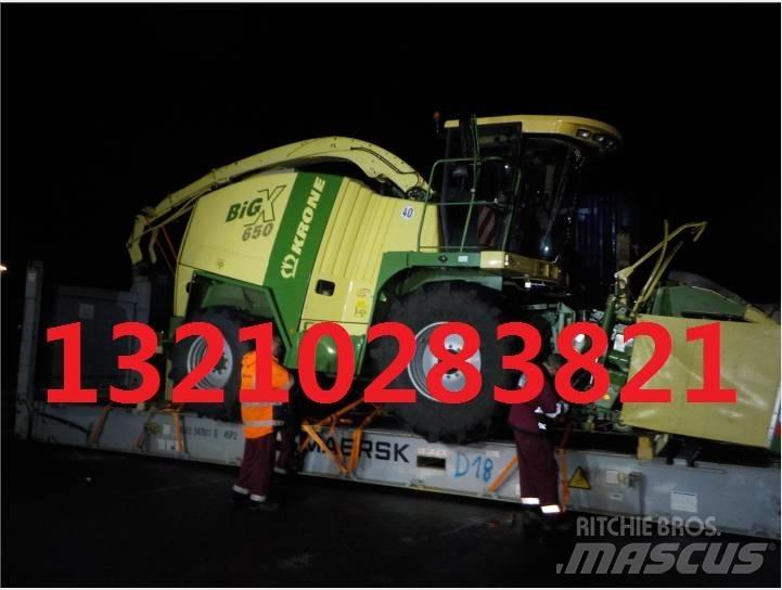 Krone BiG X 650 Önjáró szecskázók