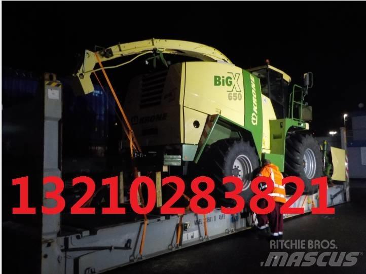 Krone BiG X 650 Önjáró szecskázók