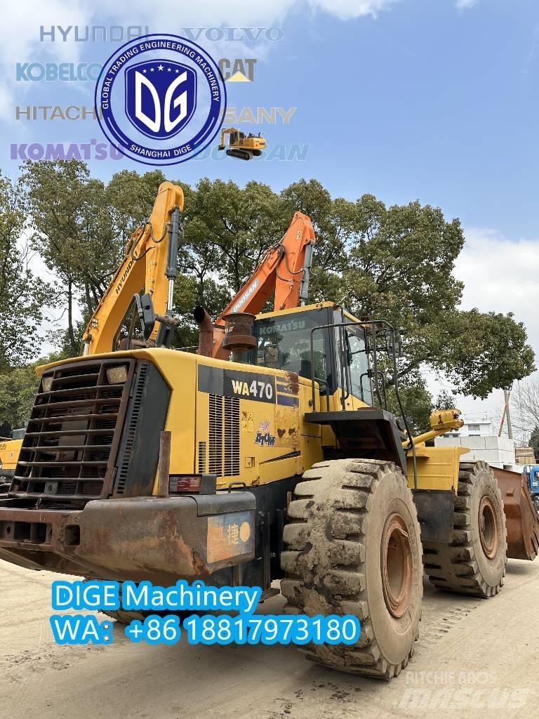 Komatsu WA 470-6 Gumikerekes homlokrakodók