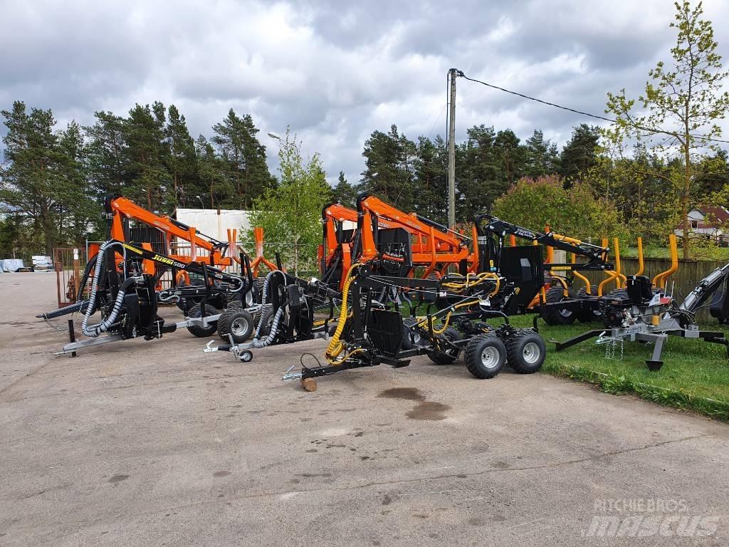  MTM 11T 7100 Erdészeti pótkocsik