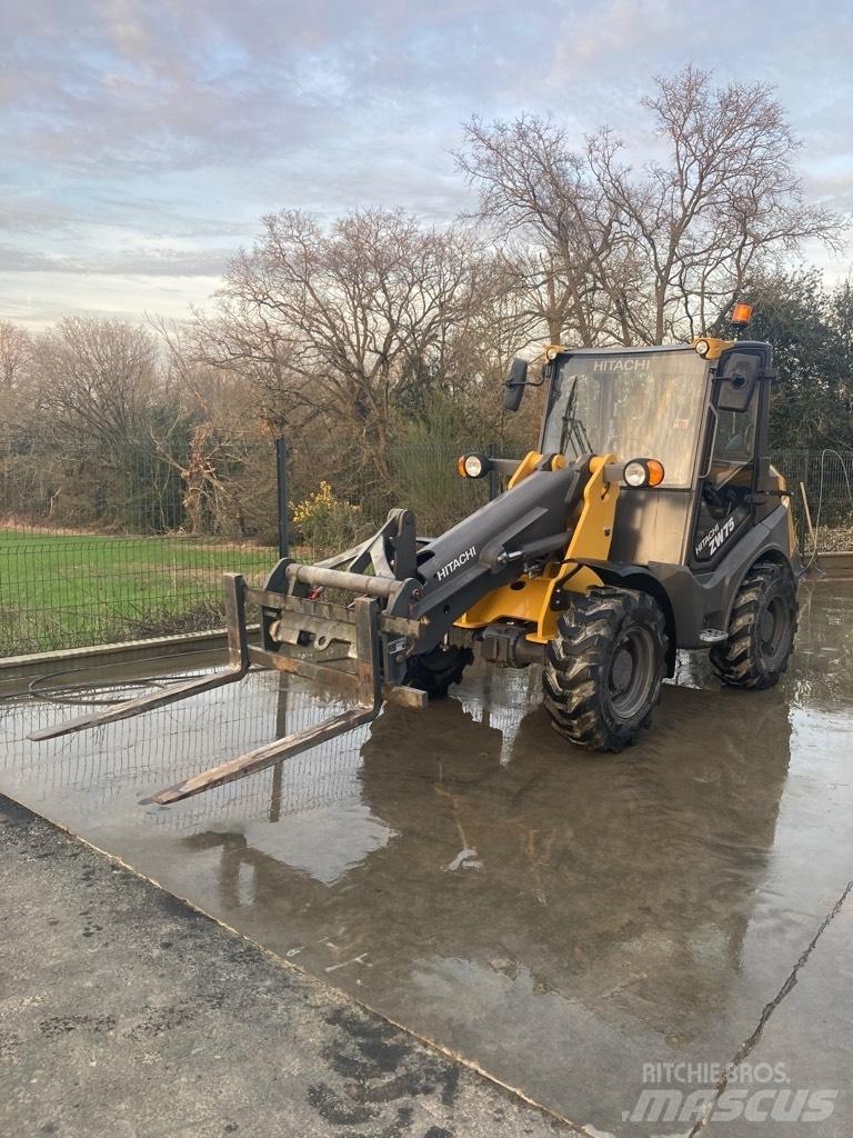 Hitachi ZW 75-6 Gumikerekes homlokrakodók