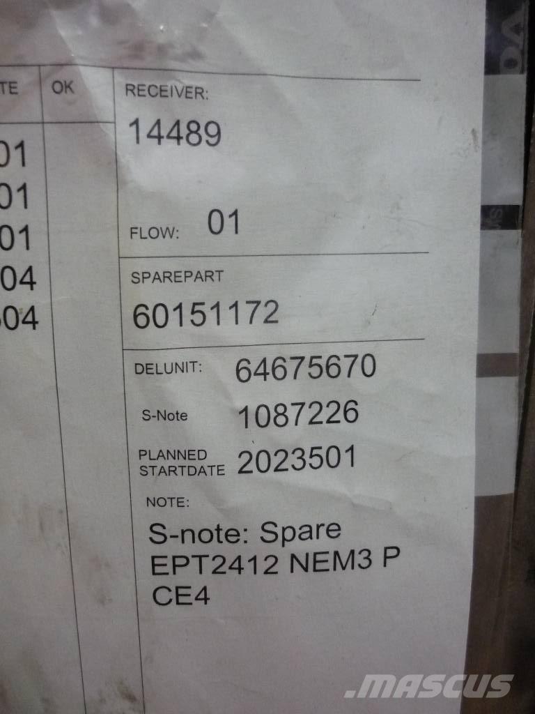 Volvo EPT 2412 Hajtóművek