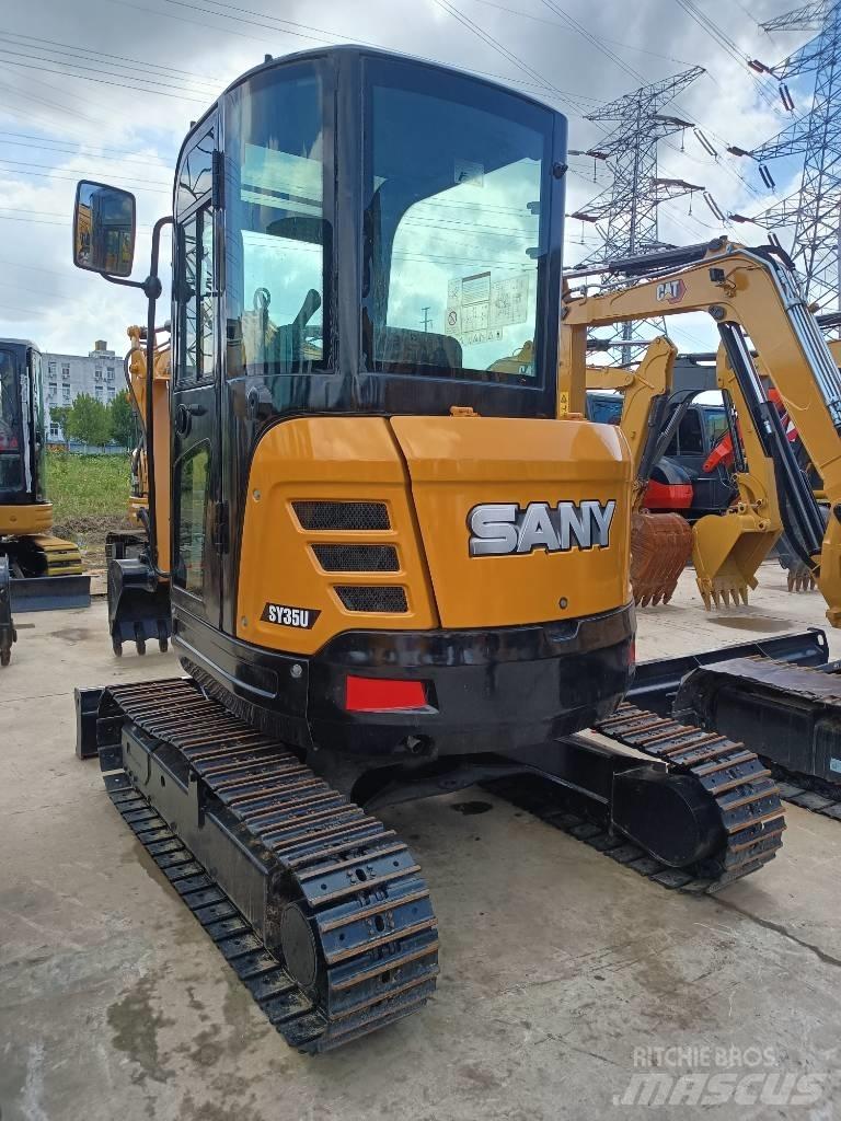 Sany SY 35U Lánctalpas kotrók