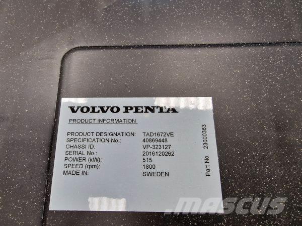 Volvo TAD1672VE Motorok