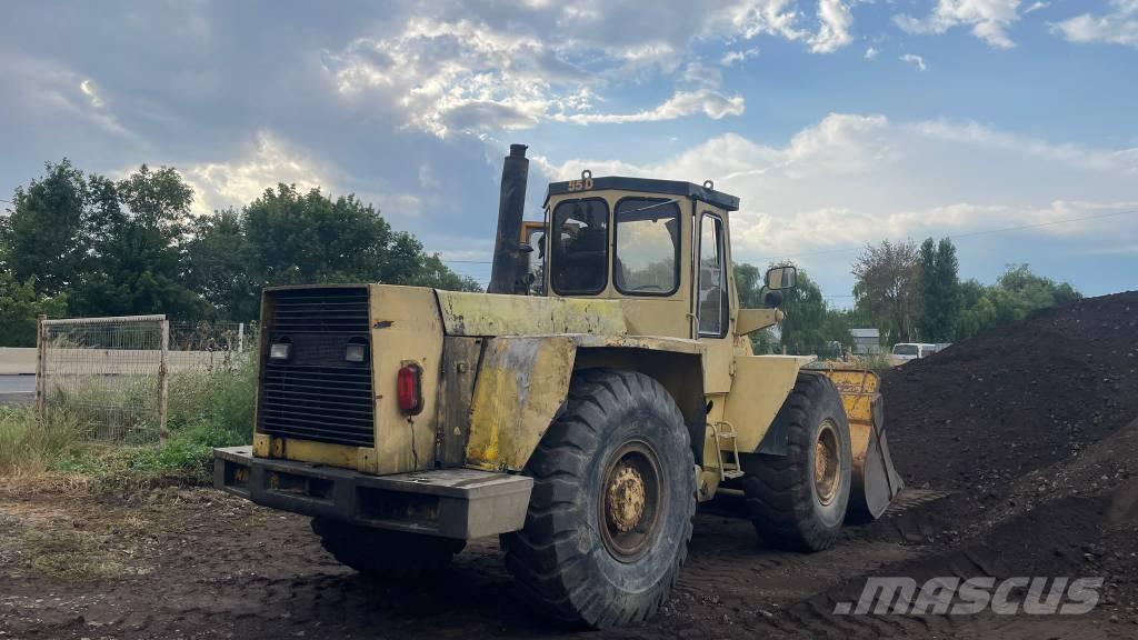 Hanomag 55D Gumikerekes homlokrakodók