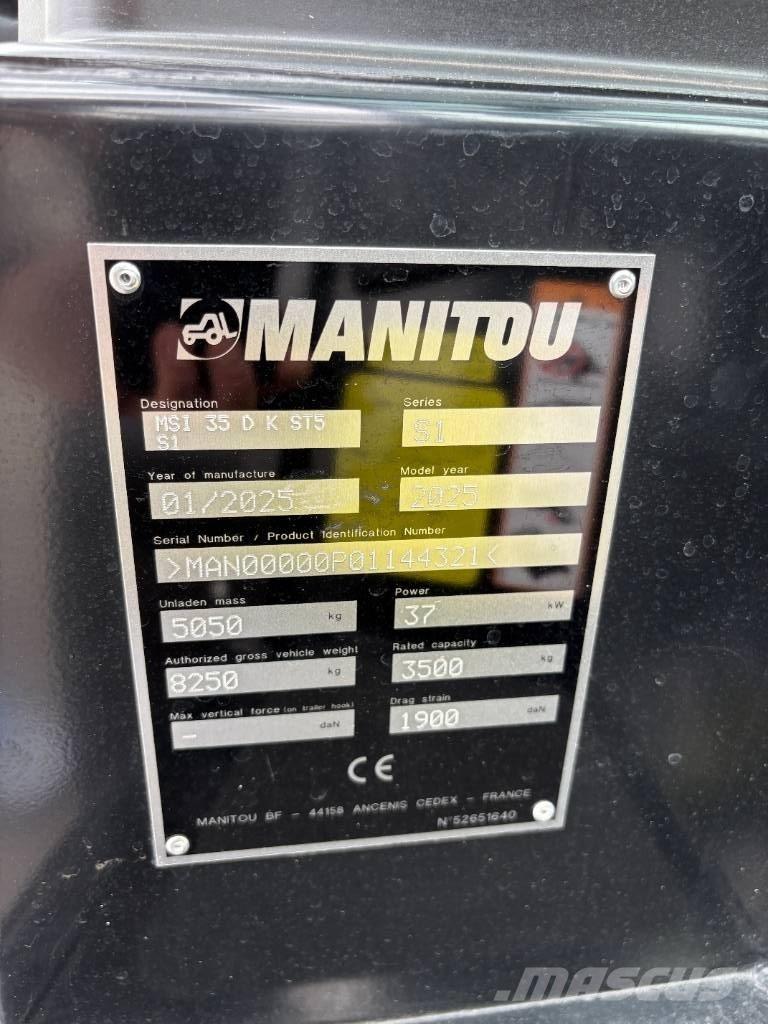 Manitou MSI 35 Tereptargonca