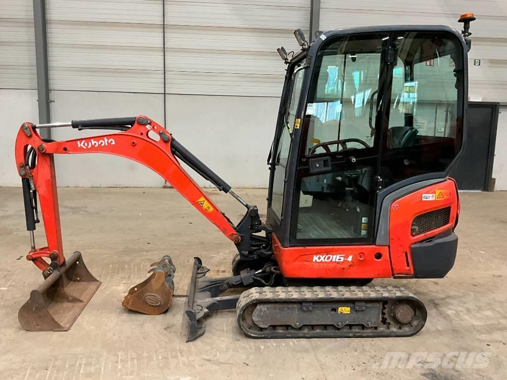 Kubota KX 016-4 Mini kotrók < 7t