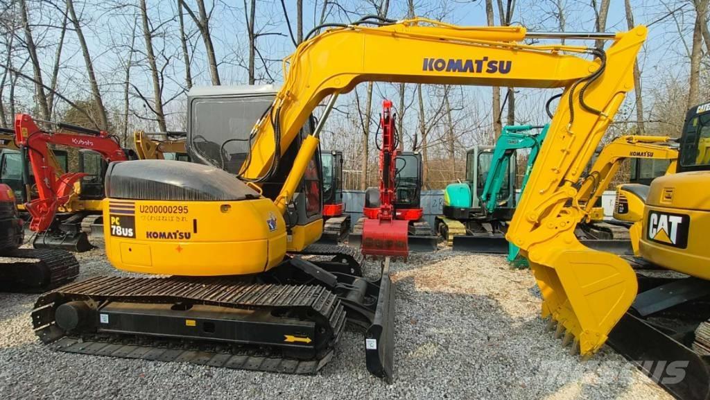 Komatsu PC 78 US Mini kotrók < 7t