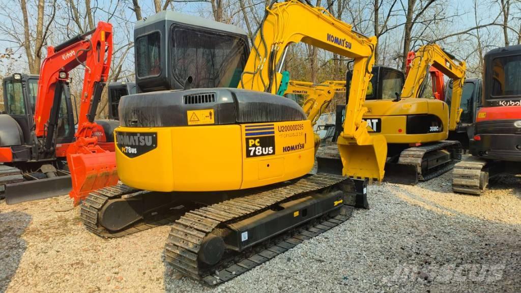 Komatsu PC 78 US Mini kotrók < 7t