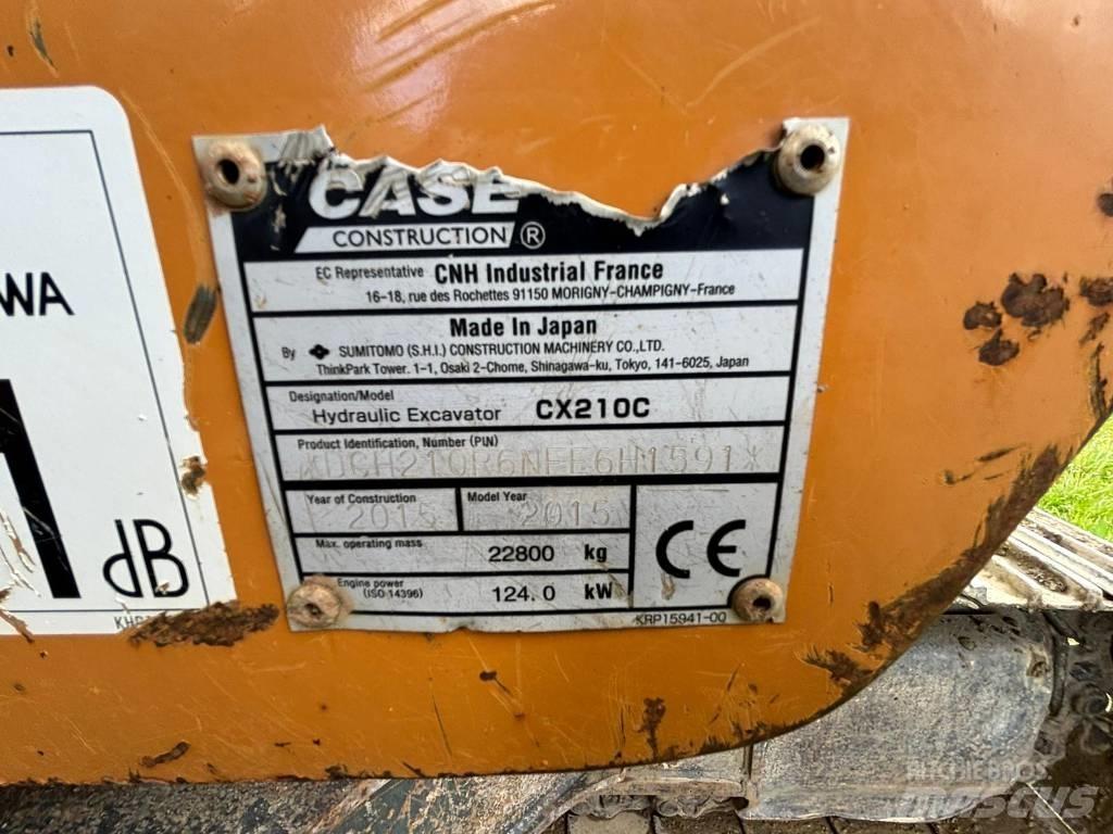 CASE CX 210 C Lánctalpas kotrók