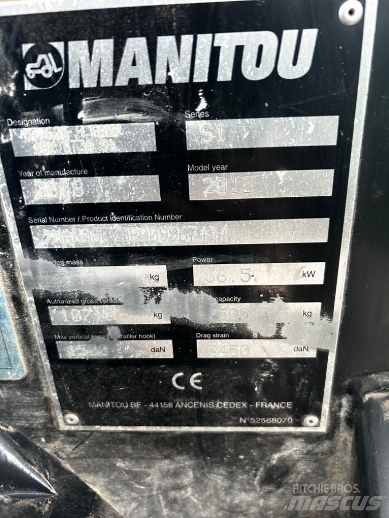 Manitou 625h Teleszkópos rakodók