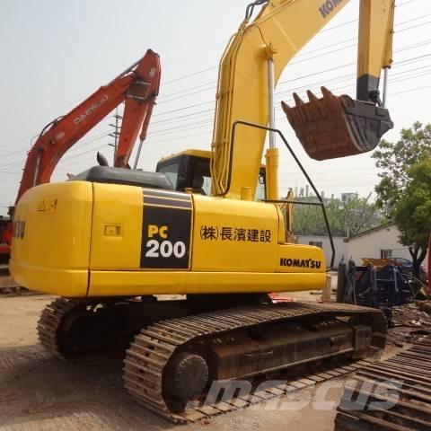 Komatsu pc200-7 Lánctalpas kotrók
