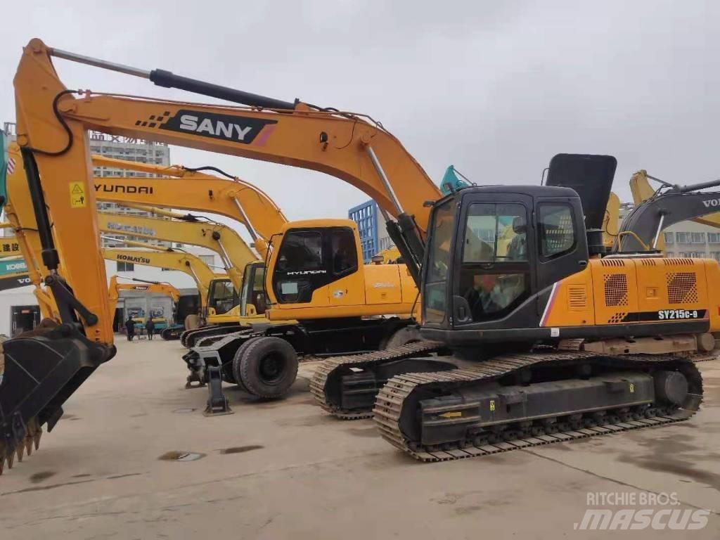 Sany SY 215-9 Lánctalpas kotrók