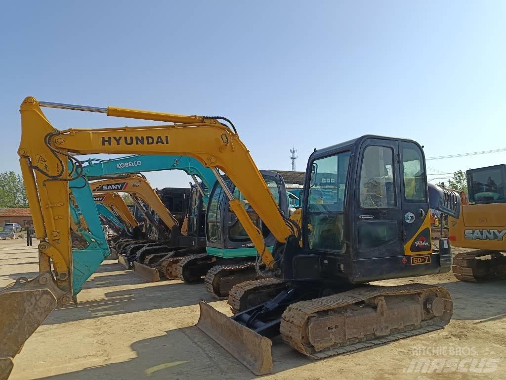 Hyundai R 60-7 Mini kotrók < 7t