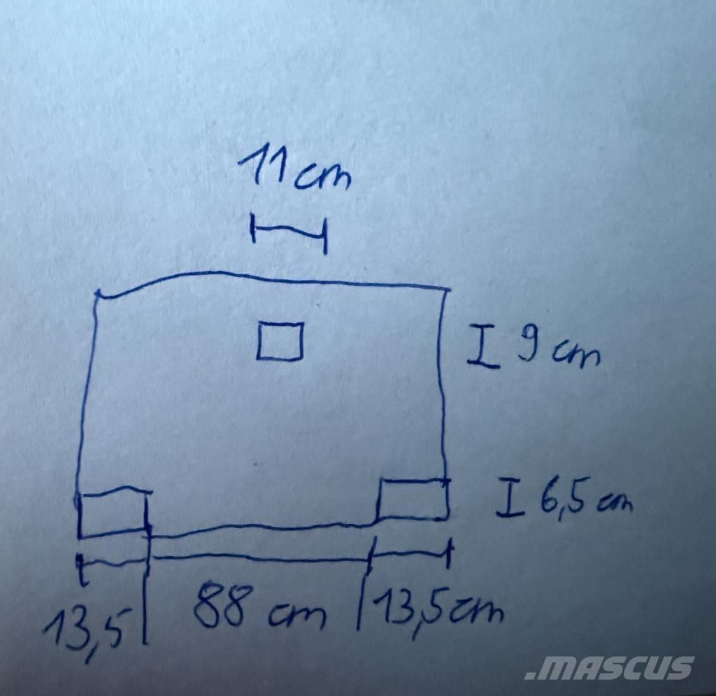  Schnellwechsler 1 Gumikerekes kotrók