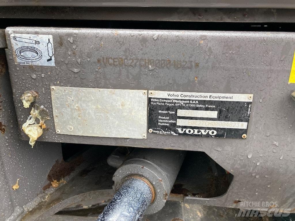 Volvo Ec27 Mini kotrók < 7t