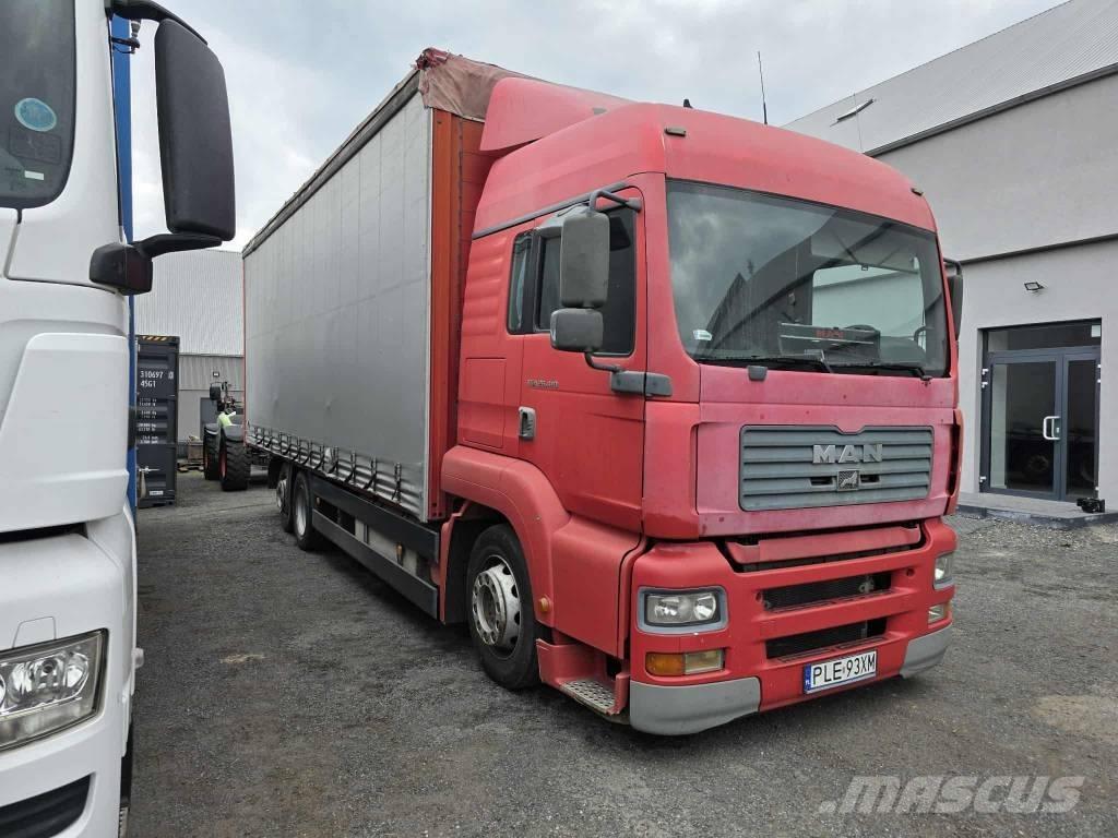 MAN TGA 26.410 Elhúzható ponyvás