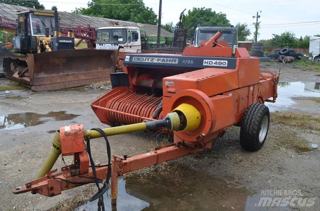 Deutz-Fahr HD490 Szögletes bálázók
