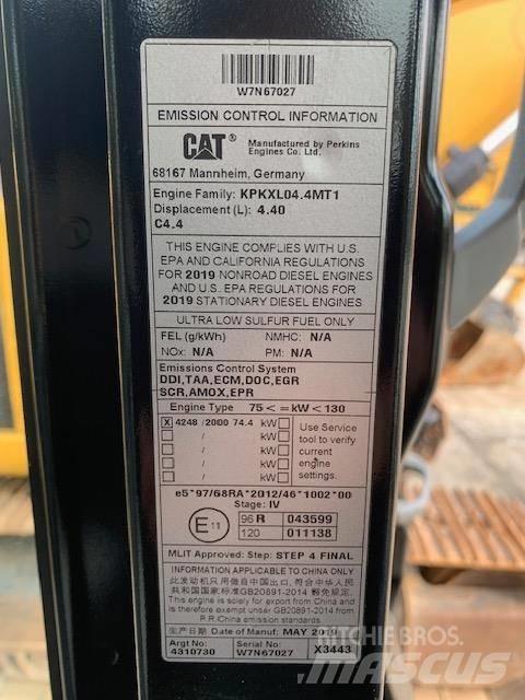 CAT 313 F L Lánctalpas kotrók