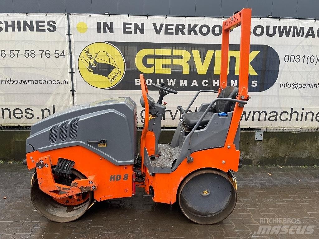 Hamm HD 8 VV Ikerdobos hengerek