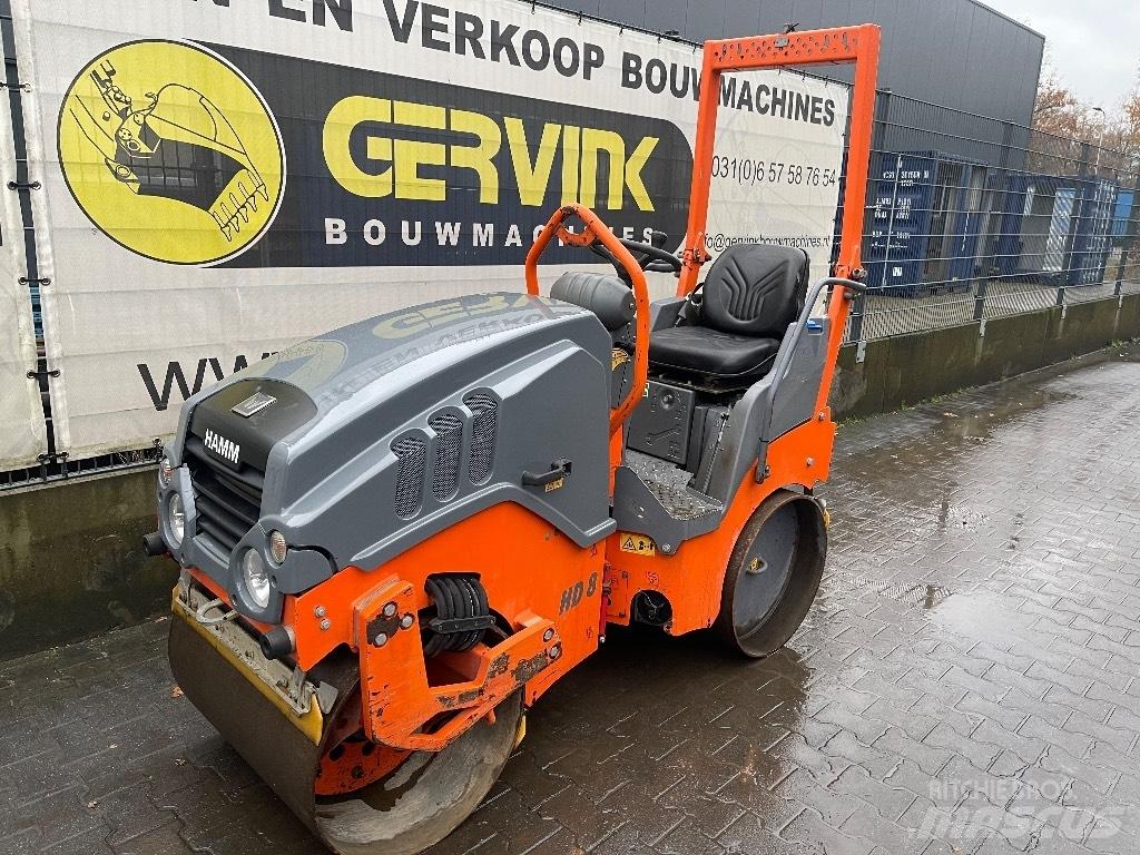 Hamm HD 8 VV Ikerdobos hengerek