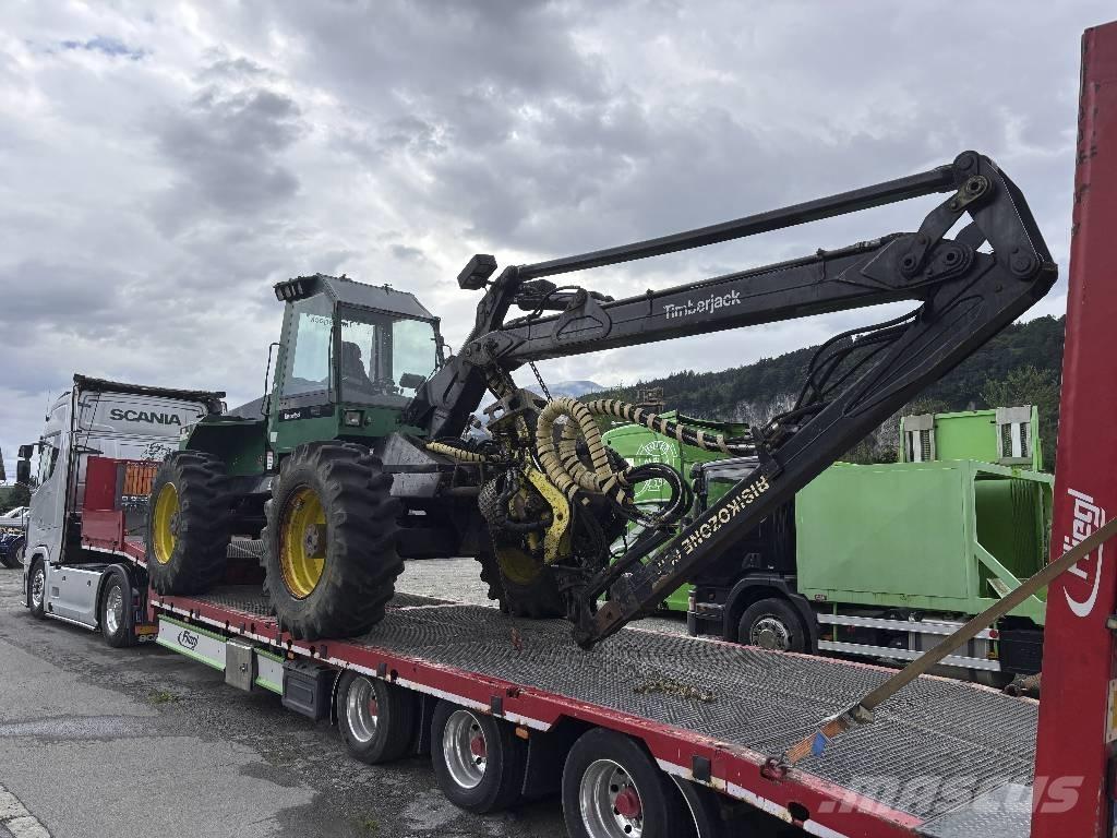 Timberjack 870 b Betakarítók