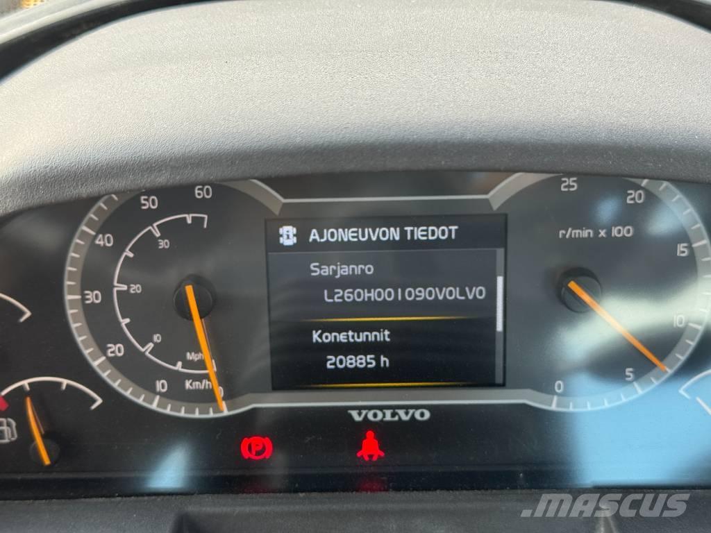 Volvo L 260 H Gumikerekes homlokrakodók