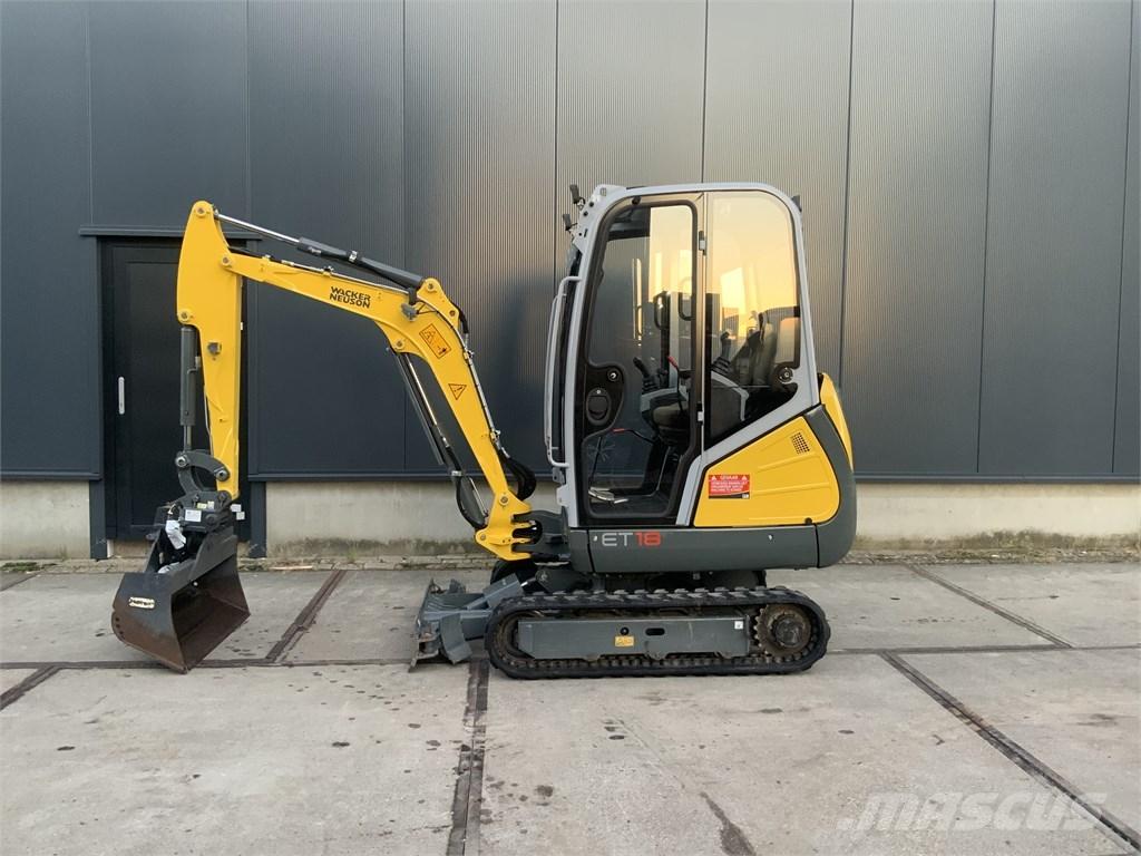 Wacker Neuson ET 18 Mini kotrók < 7t