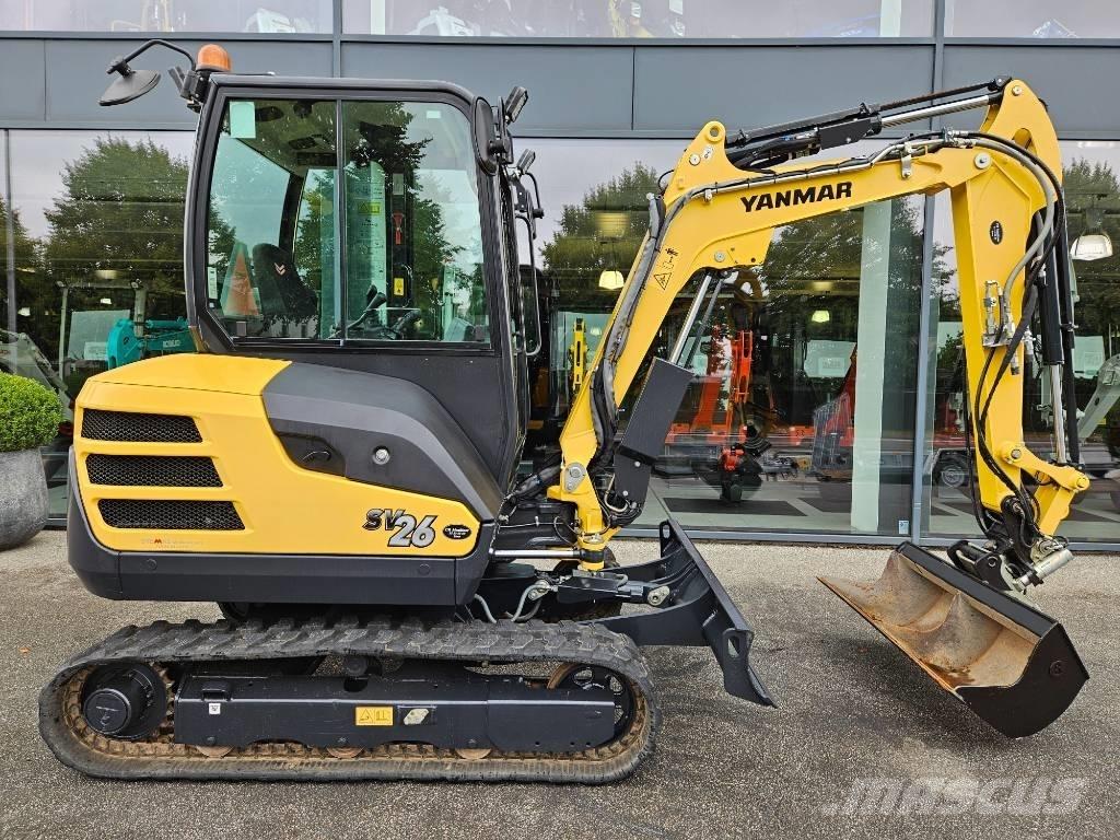 Yanmar SV 26 Mini kotrók < 7t