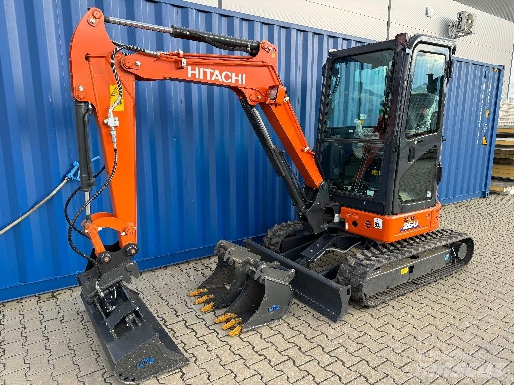 Hitachi ZX 26 U-6 Mini kotrók < 7t