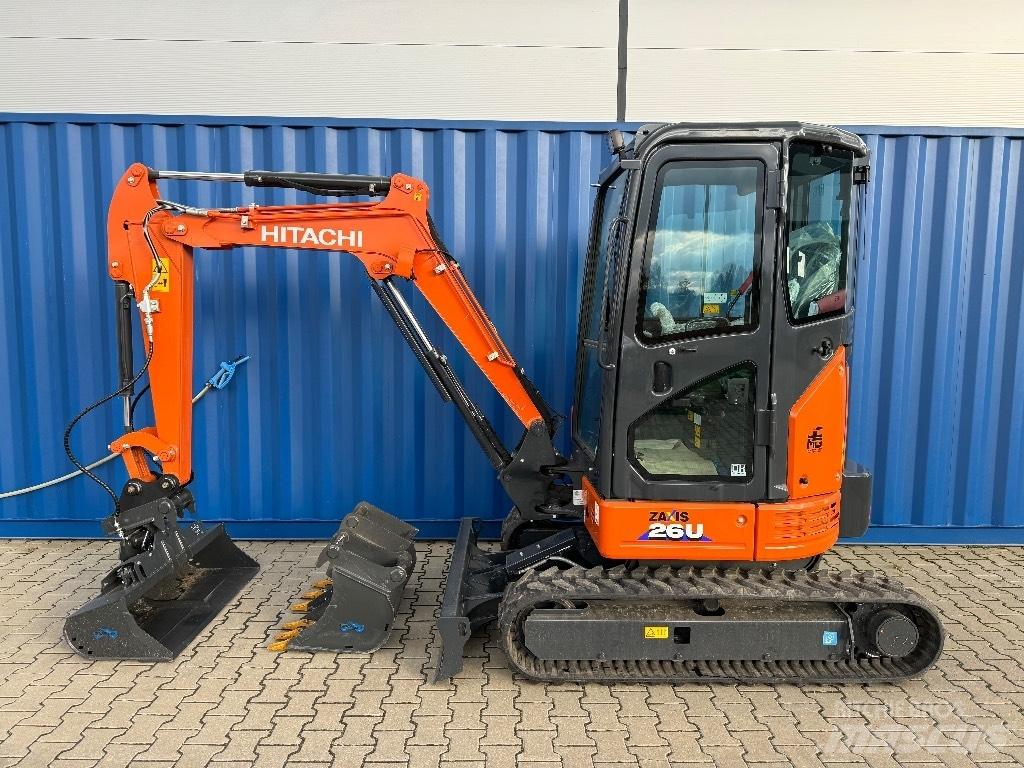 Hitachi ZX 26 U-6 Mini kotrók < 7t