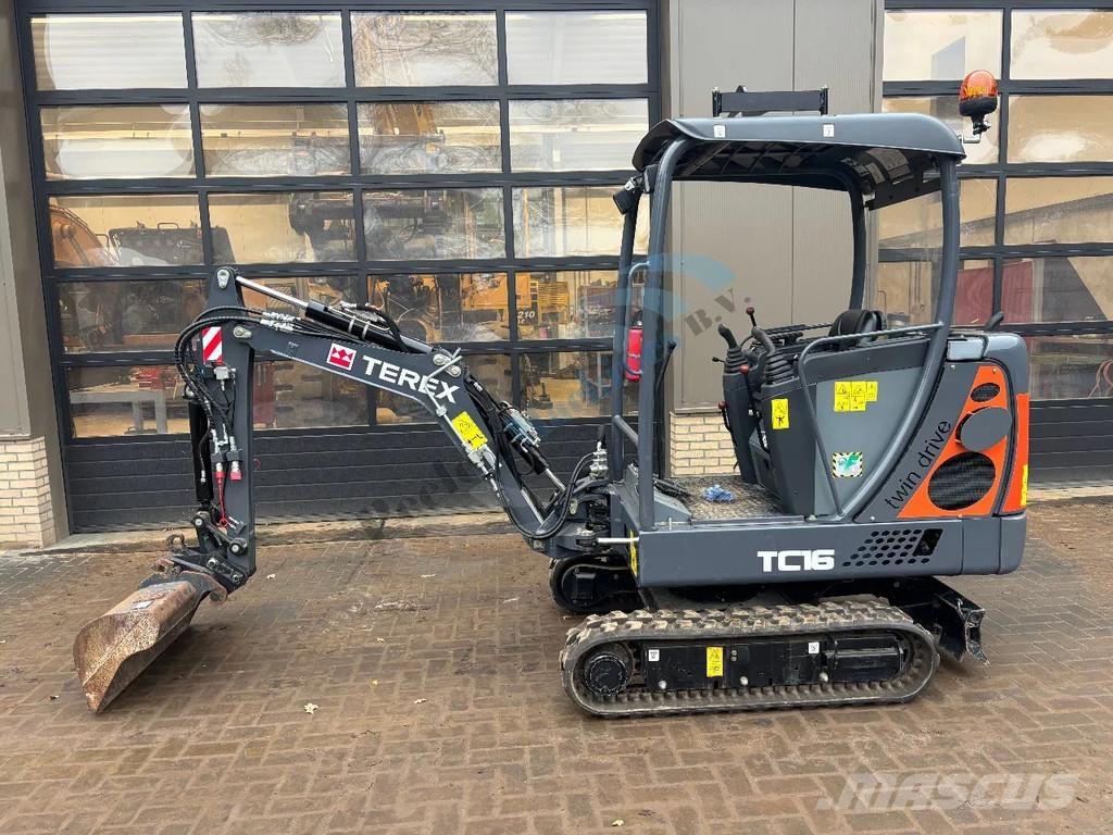 Terex TC16 Mini kotrók < 7t