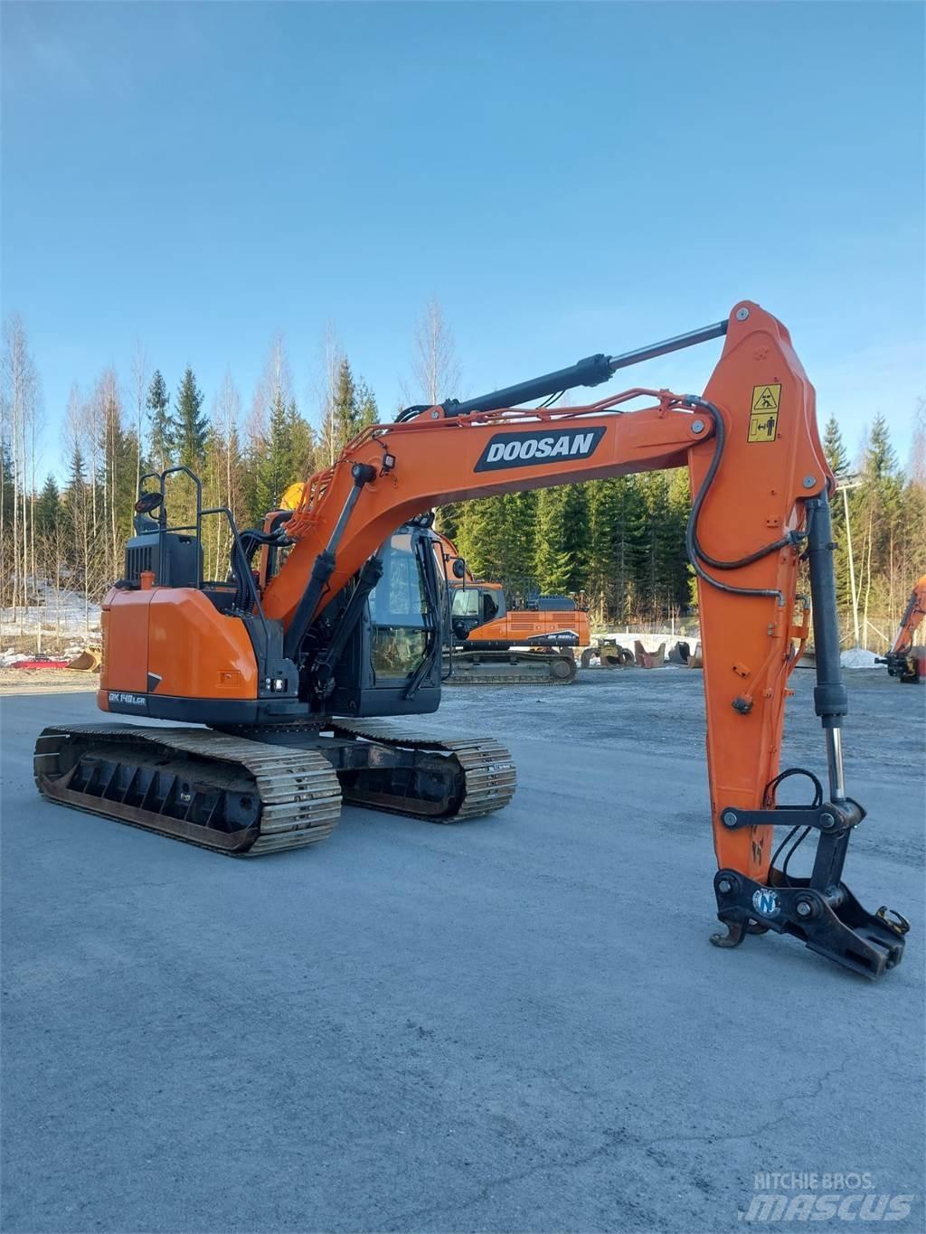 Doosan DX 140LCR 7 Lánctalpas kotrók