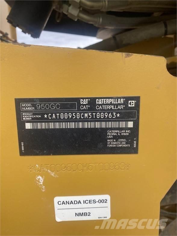 CAT 950GC Gumikerekes homlokrakodók
