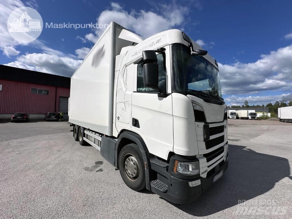 Scania R 520 Dobozos teherautók