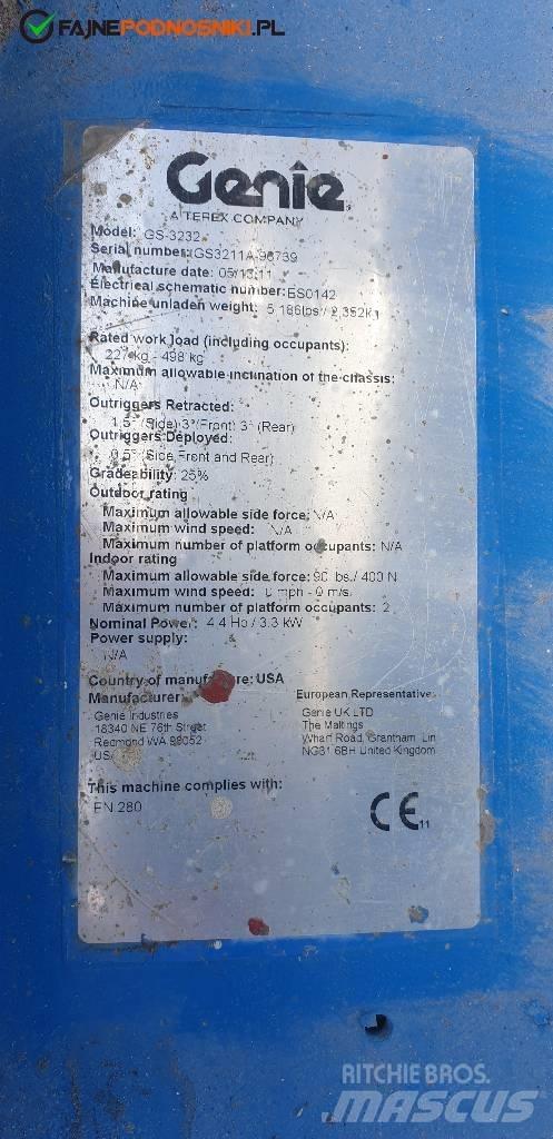 Genie GS 3232 Ollós emelők