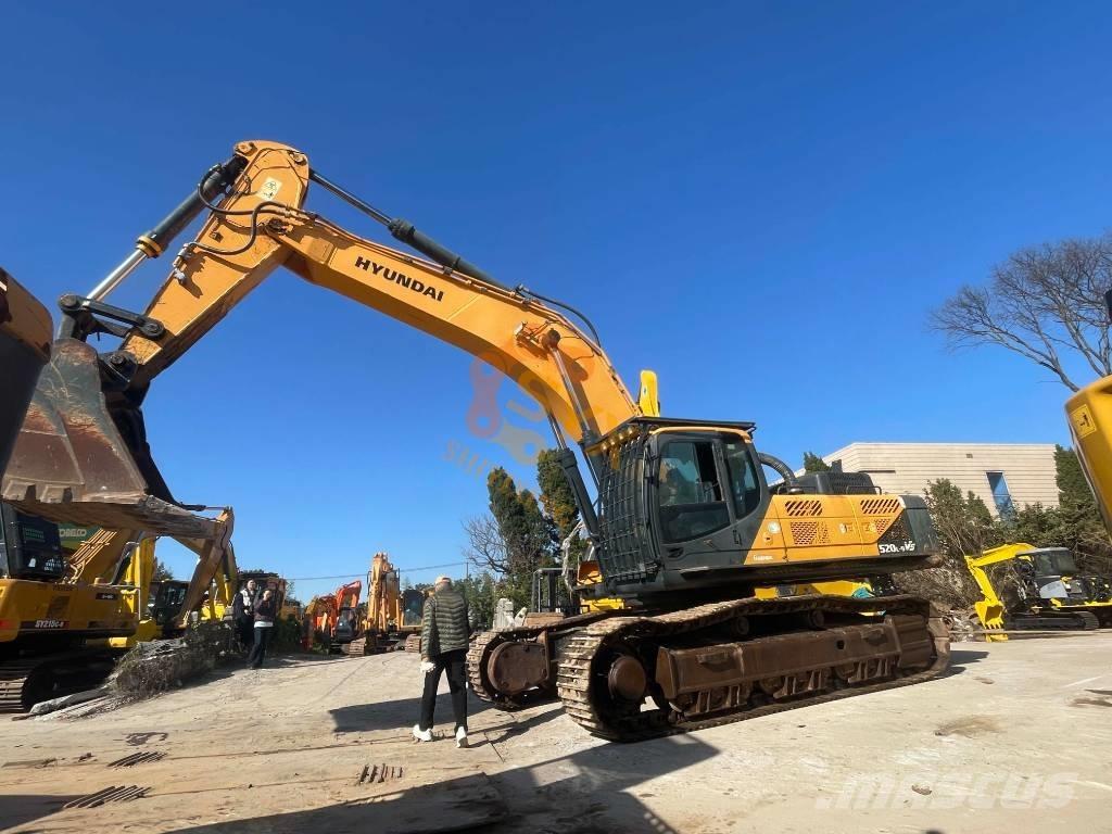 Hyundai Robex 520 VS Lánctalpas kotrók