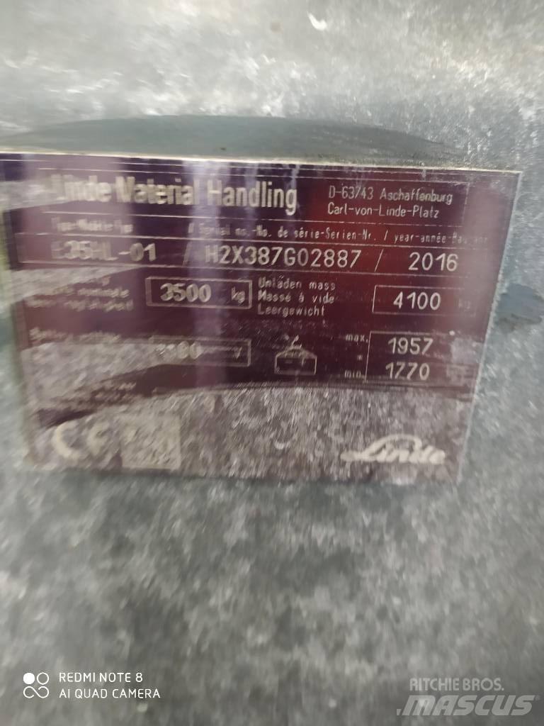 Linde E 35 HL Elektromos targoncák