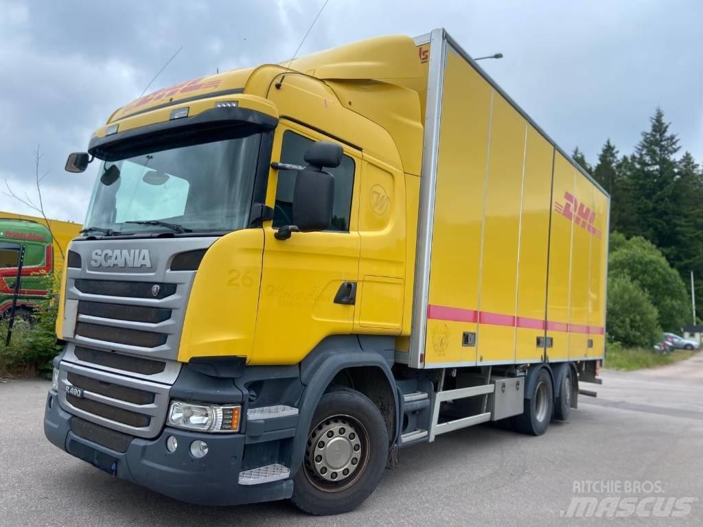 Scania R 490 LB Dobozos teherautók