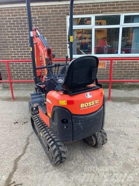 Kubota KX 008-3 Mini kotrók < 7t