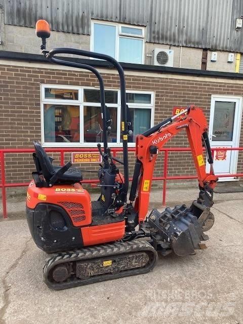 Kubota KX 008-3 Mini kotrók < 7t