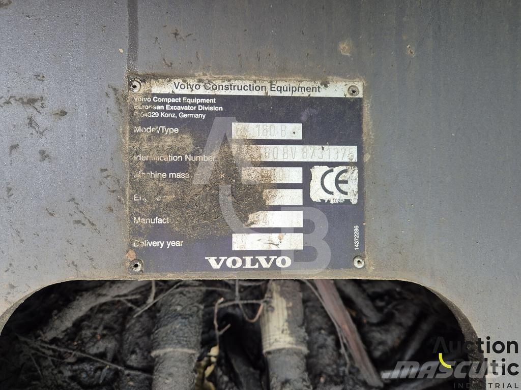 Volvo EW 160 B Gumikerekes kotrók