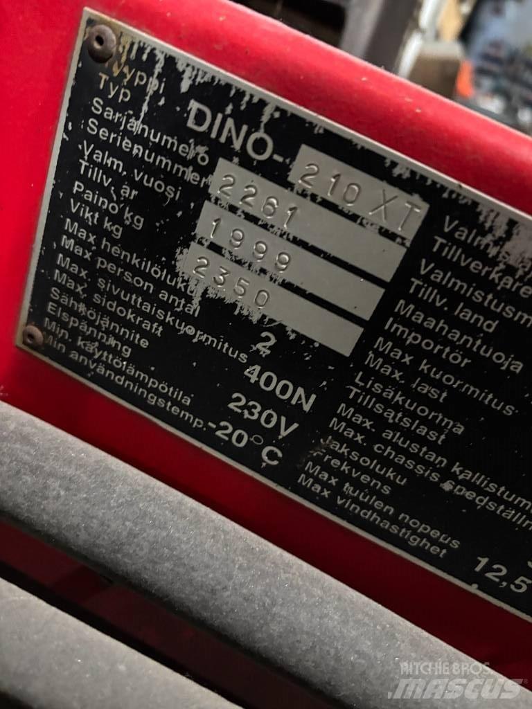 Dinolift 210 XTB-2 Pótkocsira szerelt emelők és állványok
