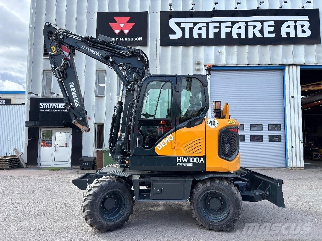 Hyundai HW100A Gumikerekes kotrók